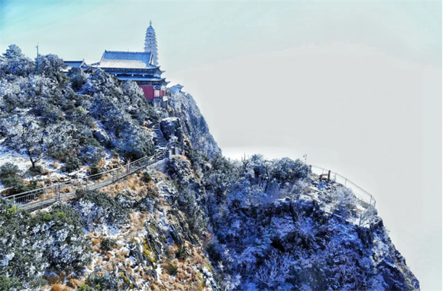 冬季在大理，看美麗的冰雪世界