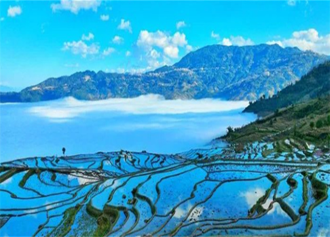 一條來自聯(lián)合國的推送，主角：紅河哈尼梯田！